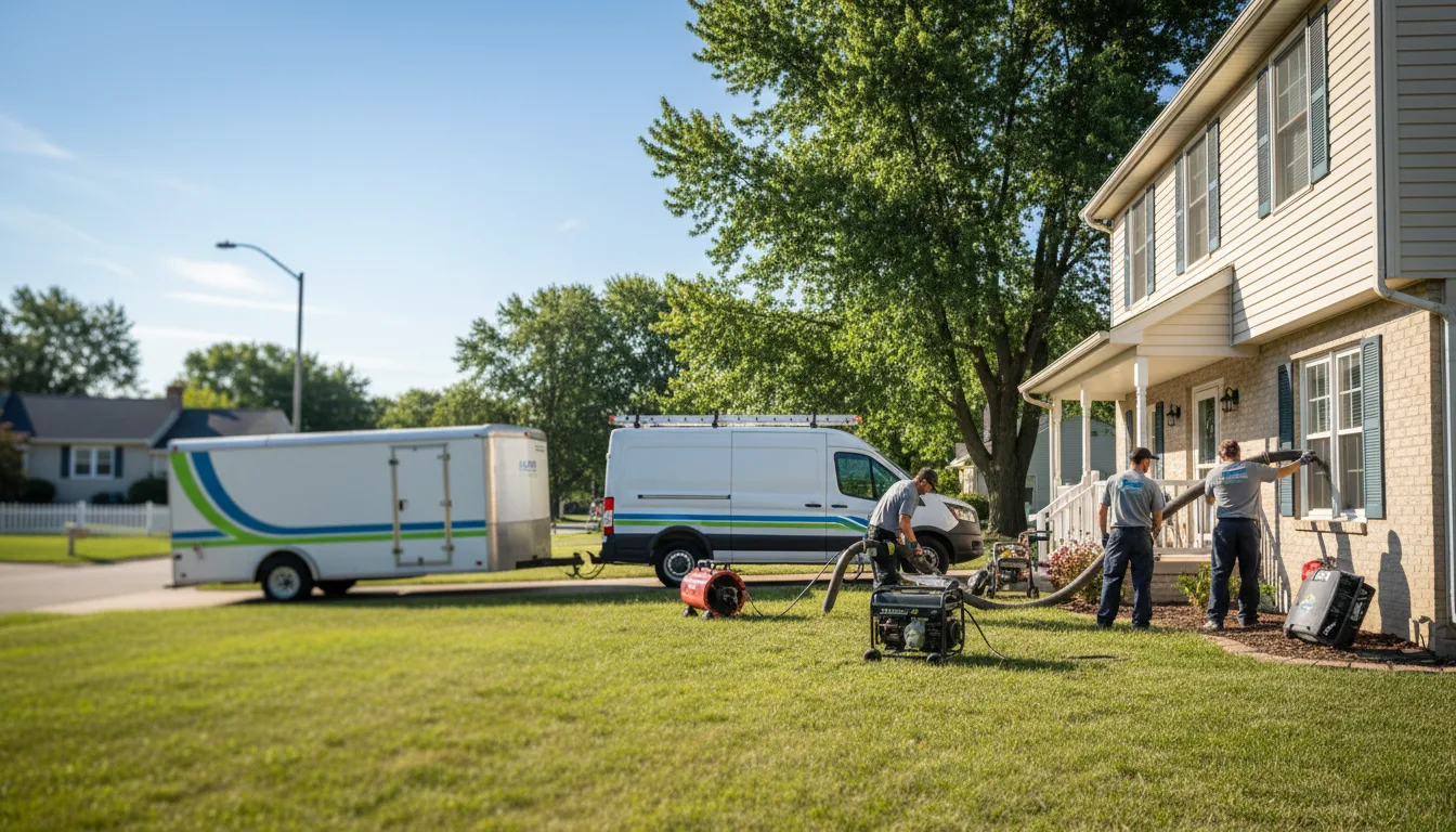 Flooded Basement Restoration And Cleanup With Repair in Willard, NC near me
